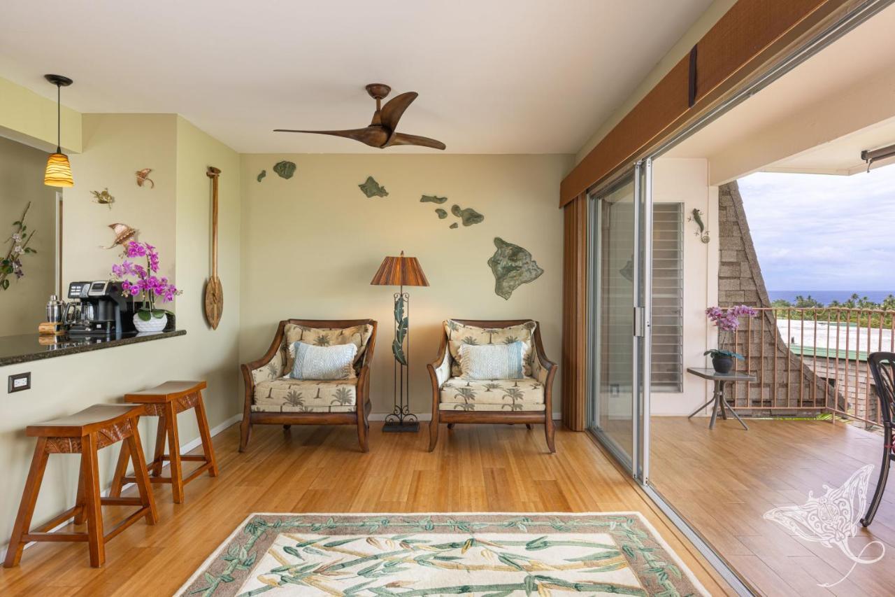Hale Hahalua - Serenity And Ocean Views In Kailua-Kona At Keauhou Akahi Above Keauhou Bay 카일루아 코나 외부 사진